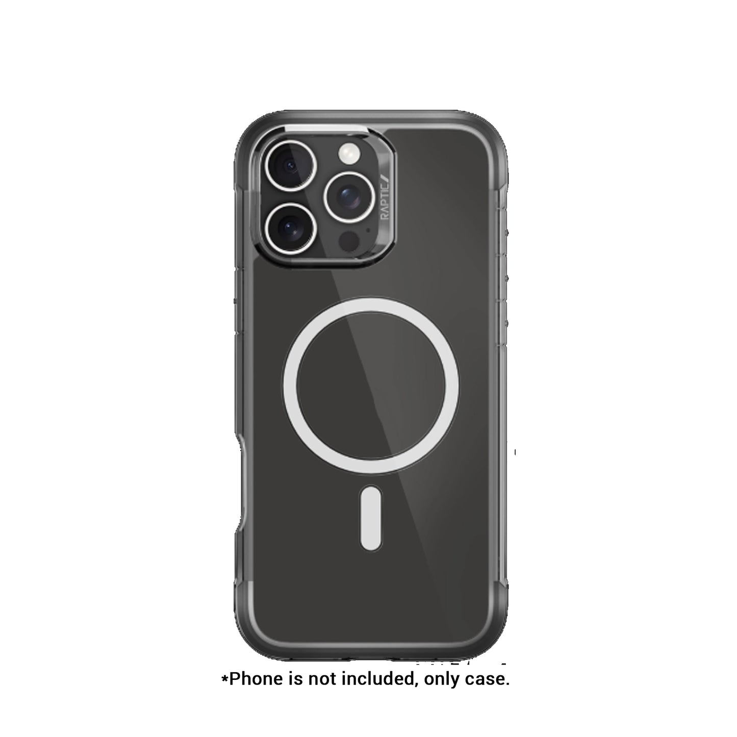 Raptic Air MagSafe for iPhone 16 Series with Two Aluminum Bumper Frames