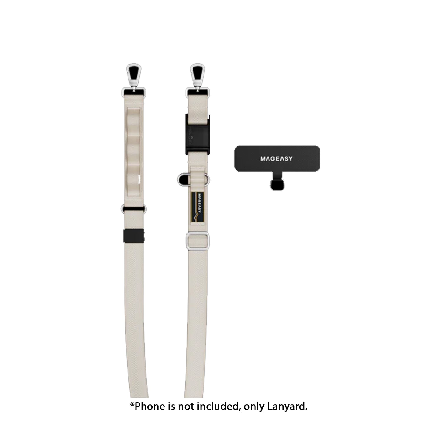 MAGEASY 20mm Fidlock Dual Utility Strap + Strap Card with InterLoop™ Ring Hook