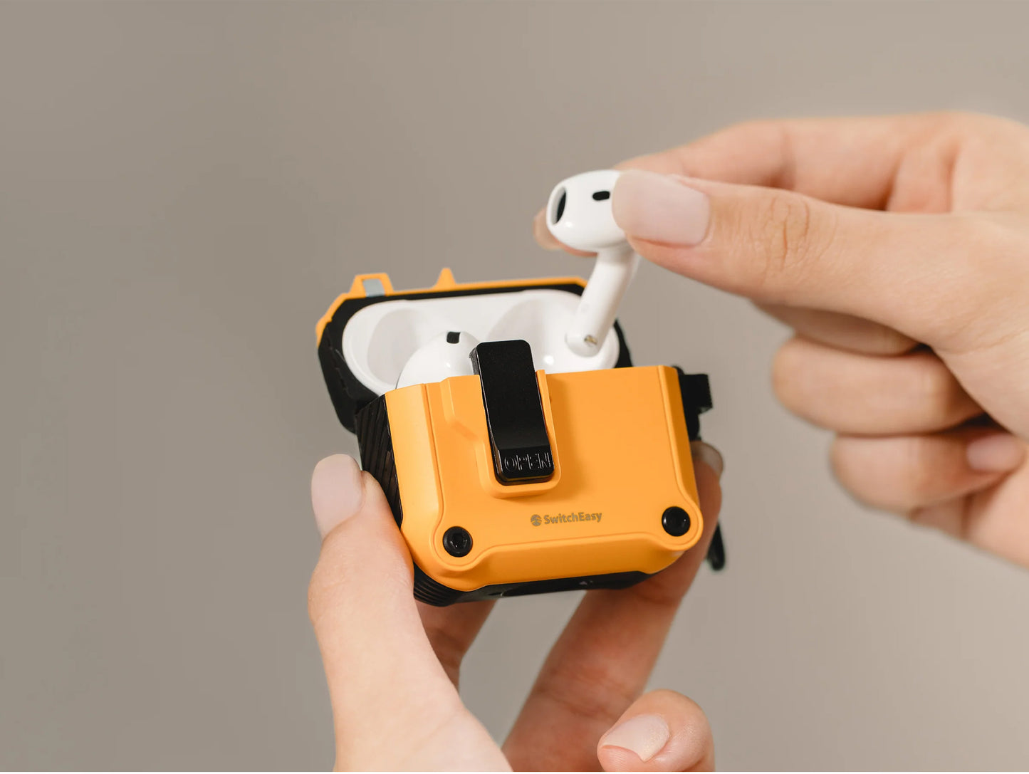 SwitchEasy Rugged Shield Case for AirPods 4