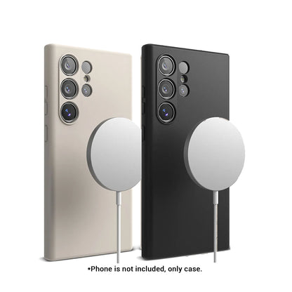 Ringke Silicone Magnetic for Samsung Galaxy S24 Ultra - MagSafe Compatible - Forexengineer -Malaysia