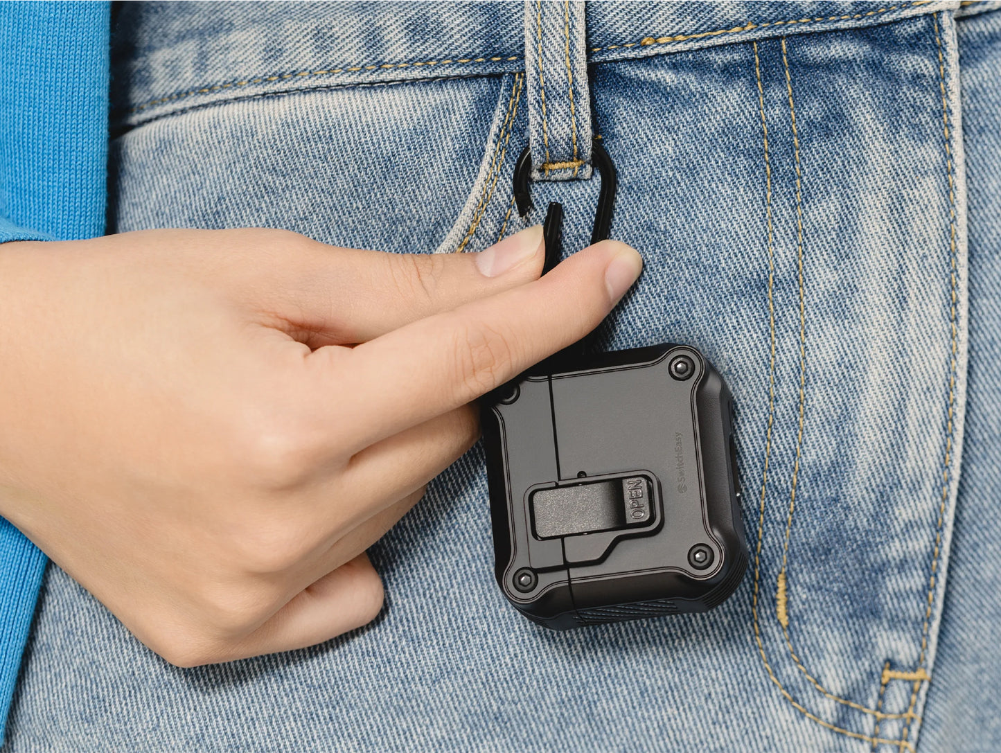 SwitchEasy Rugged Shield Case for AirPods 4