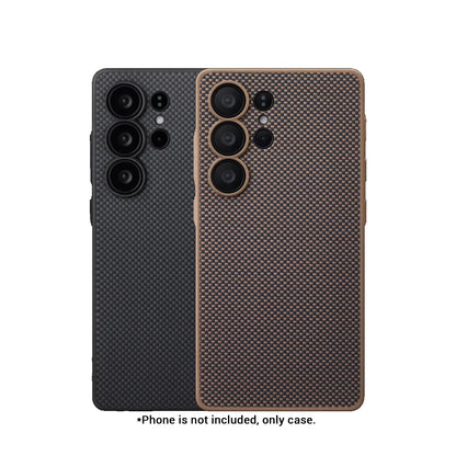 PITAKA PinButton Case Woven Aramid Fiber for Samsung Galaxy S25 Ultra / S24 Ultra - MagSafe Compatible - Forexengineer -Malaysia- 749355415588-749355417438-741654367407