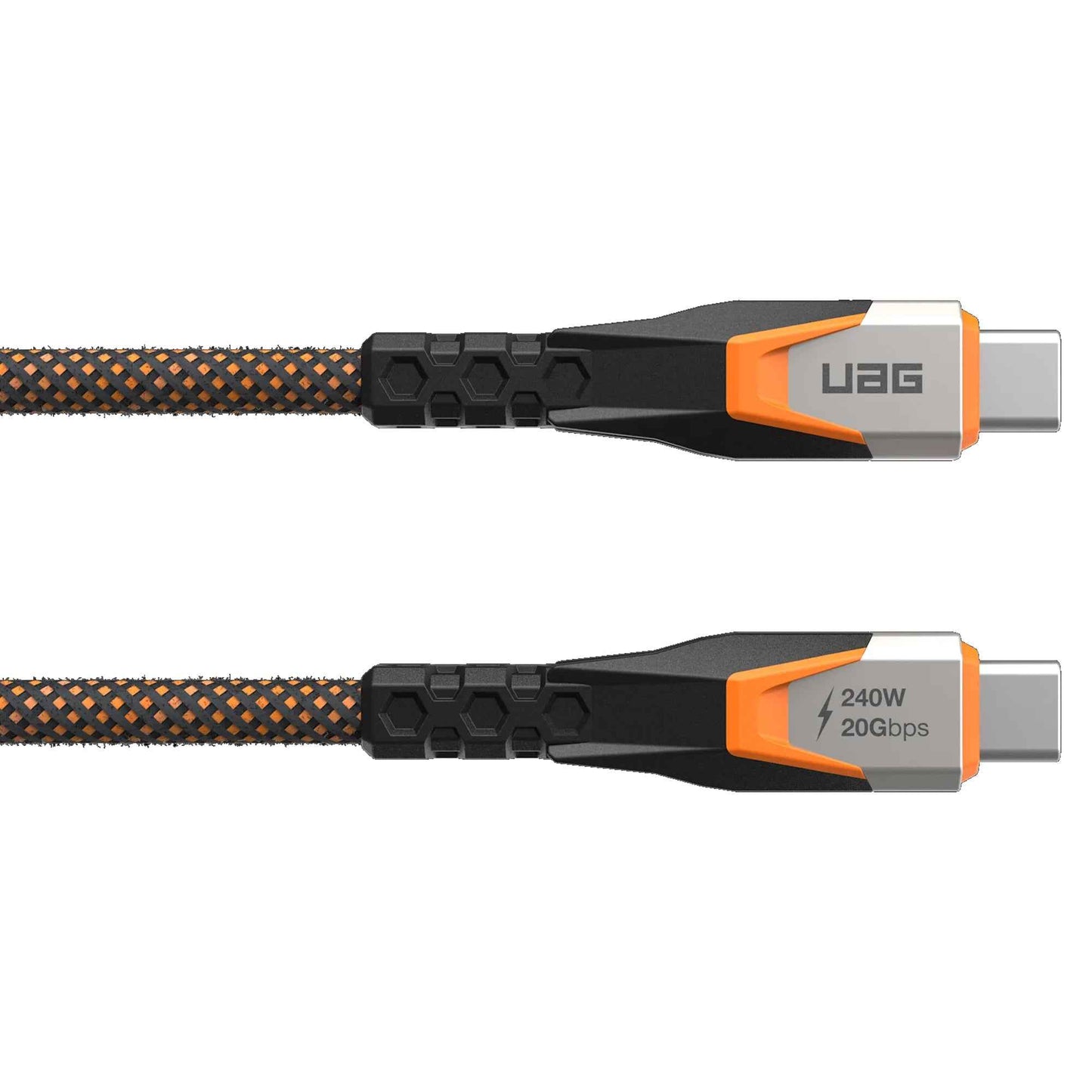 UAG Surge Cable 3.2 USB-C 240W 20Gbps Data Transfer 60HZ 4K UHD 0.75M