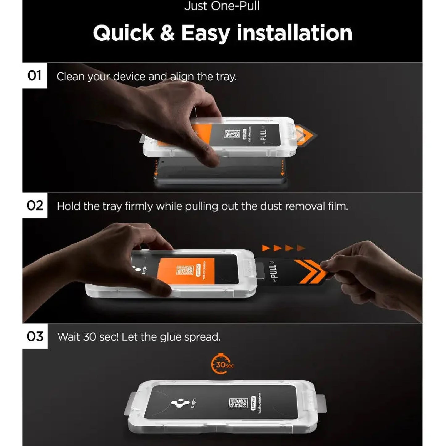 [2 Pack] Spigen Glas.tR EZ Fit Pro HD for Samsung Galaxy S26 Ultra / S26 Plus / S26 - Tempered Glass Screen Protector