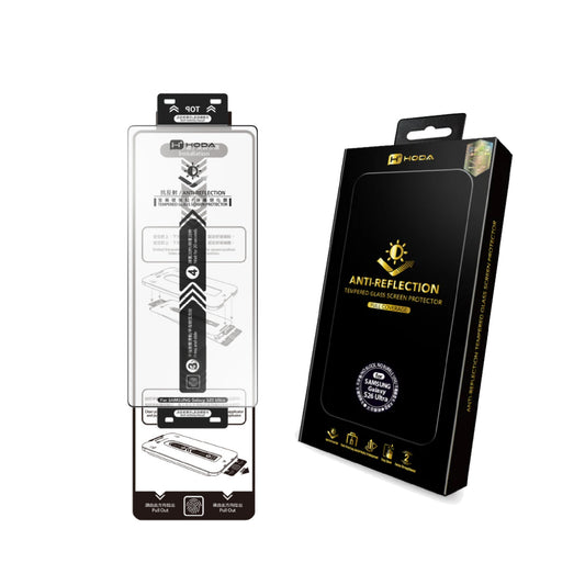 HODA Anti-Reflection Screen Protector for Samsung Galaxy S26 Ultra / S25 Ultra / S24 Ultra - Full Coverage Tempered Glass