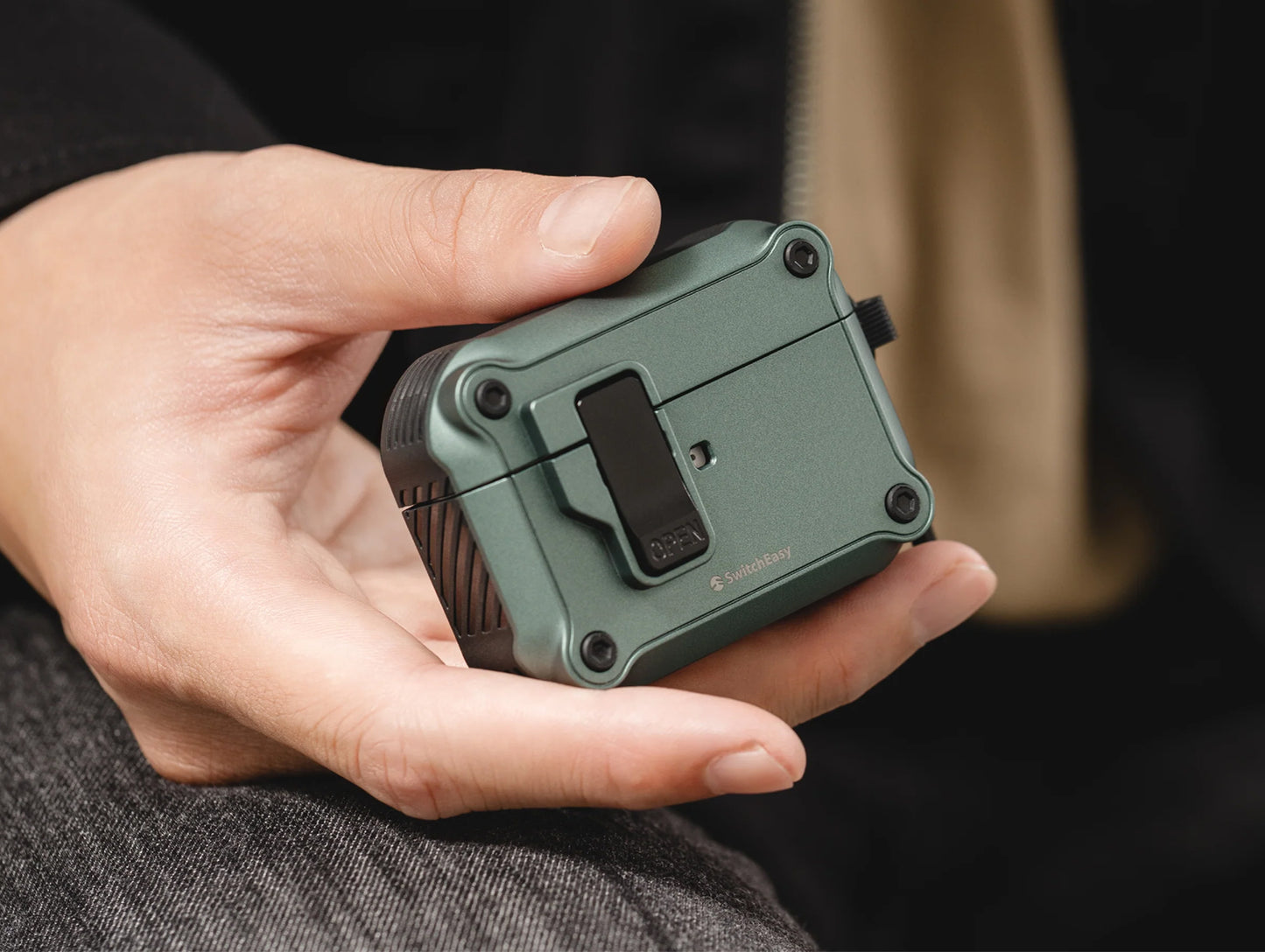 SwitchEasy Rugged Shield Case for AirPods 4