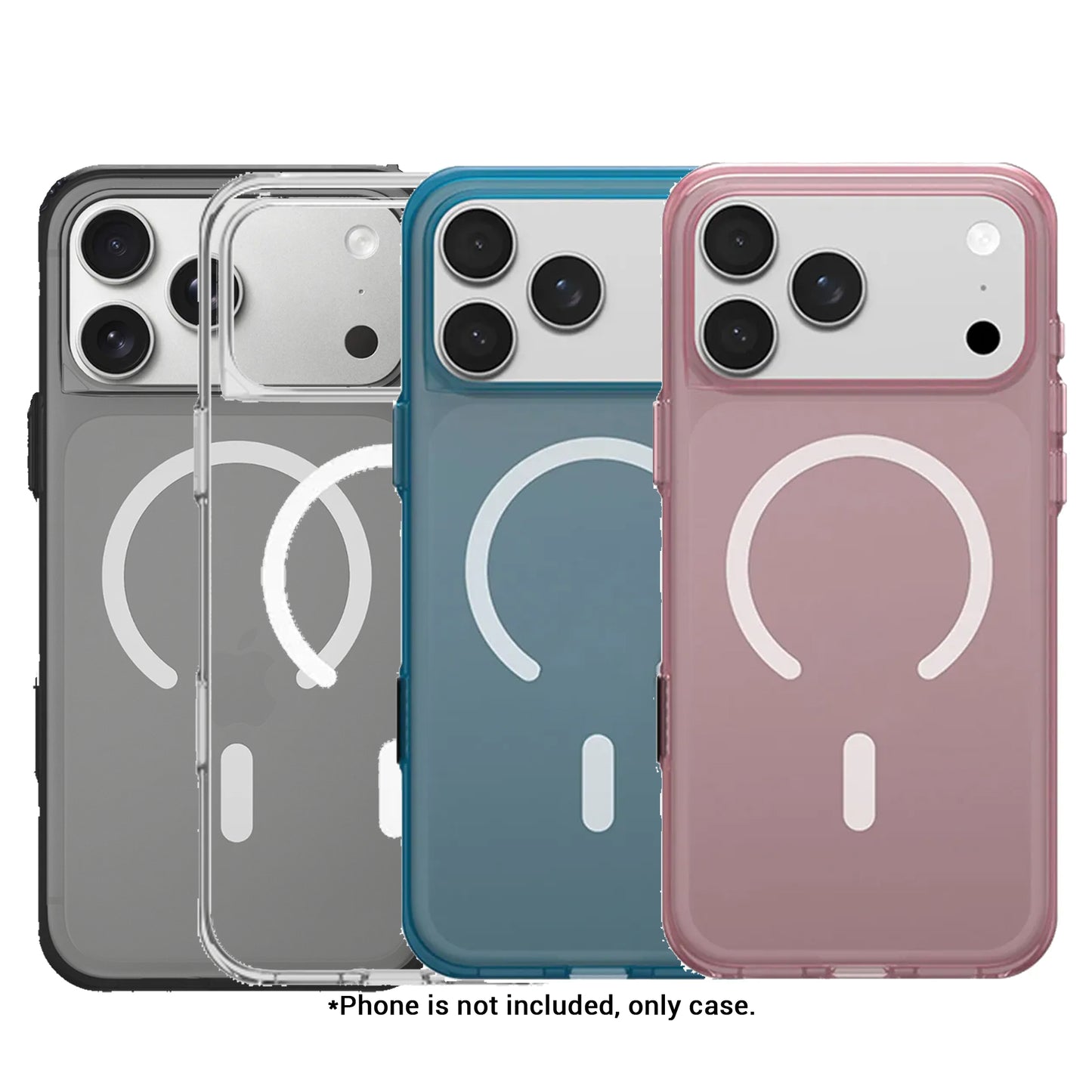 Rhinoshield Clear Case Magsafe for iPhone 17 Series - with Camera Control Button and Anti-Yellowing Transparent