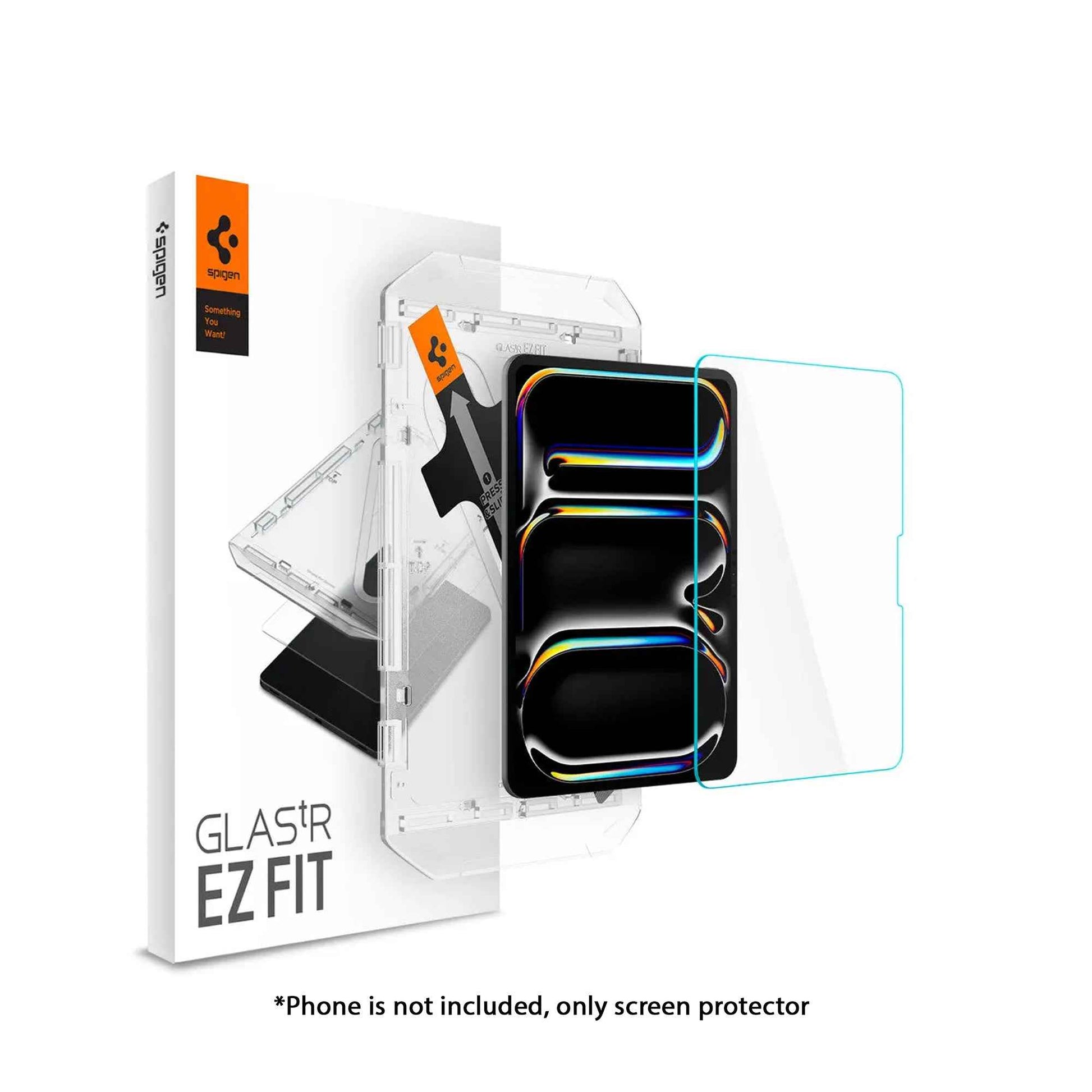 Spigen Glas.tR EZ Fit Screen Protector for iPad Pro 11" M4 / M5 ( 2025 / 2025 ) with Auto-Alignment Installation Tray