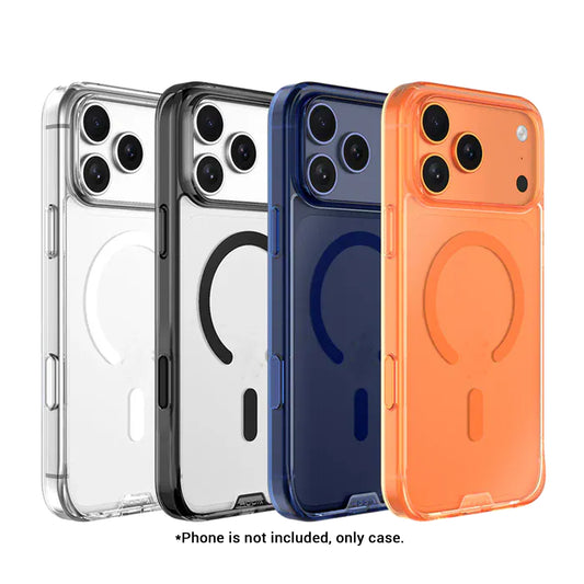 Hoda Crystal Pro for iPhone 17 Series - Military Standard Protection Case with MagSafe Compatible