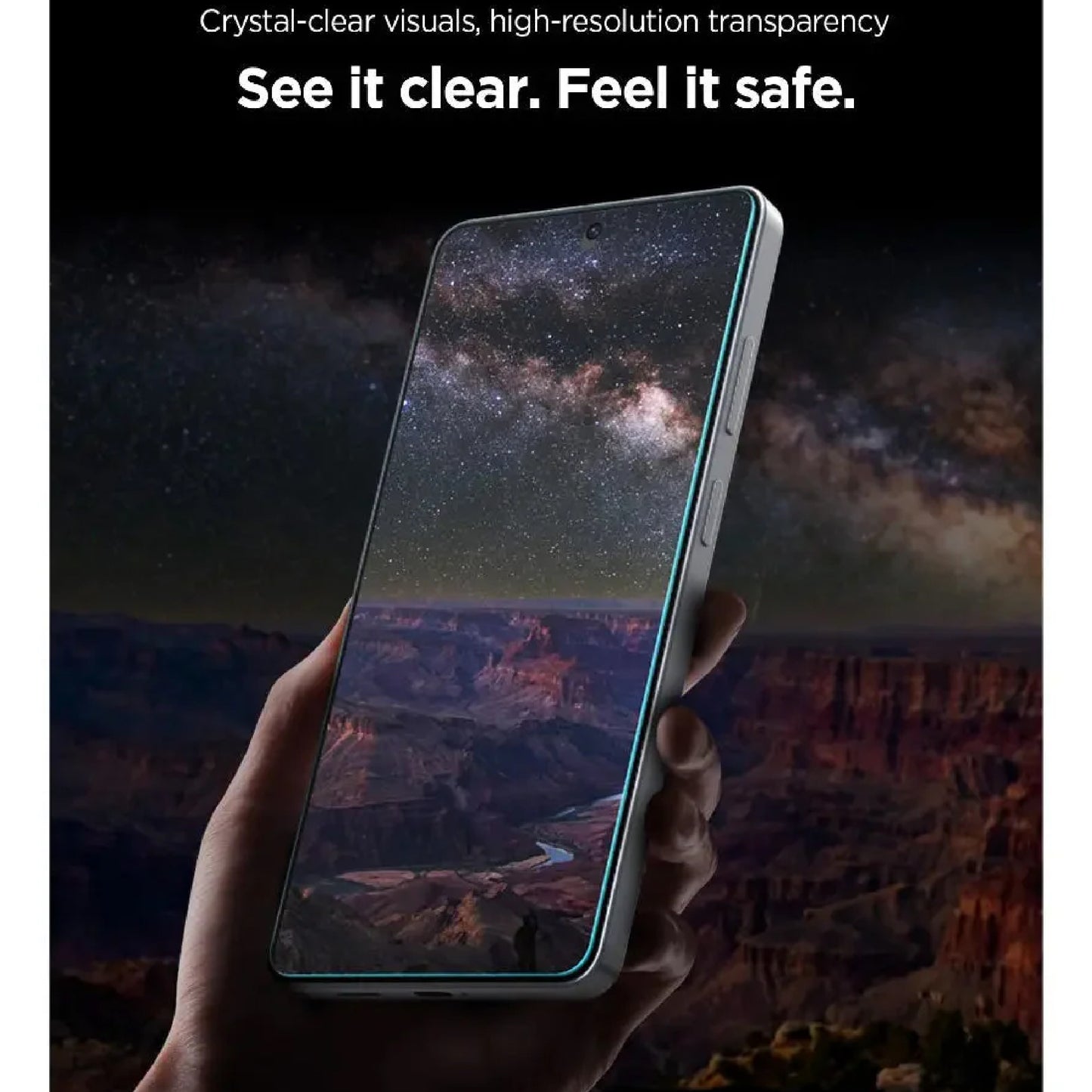 [2 Pack] Spigen Glas.tR EZ Fit Pro HD for Samsung Galaxy S26 Ultra / S26 Plus / S26 - Tempered Glass Screen Protector