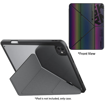 Skinarma Kira Kobai for iPad Pro 11" ( 2024 ) M4 - Detachable Y-fold Stand Magnetic Flap Closure with Stylus Storage - Hologram - Forexengineer -Malaysia- 8886461245646
