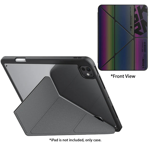 Skinarma Kira Kobai for iPad Pro 11" ( 2024 ) M4 - Detachable Y-fold Stand Magnetic Flap Closure with Stylus Storage - Hologram