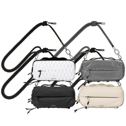 MAGEASY Bun Sacoche Utility Crossbody Bag + Strap Phone Lanyard 8.3mm.