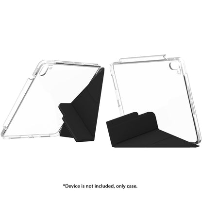 ZAGG Crystal Palace Folio Case for iPad Pro 11" / iPad Pro 13" ( 2024 ) M4 Multiple Stand Function Graphene Material - Clear - Forexengineer -Malaysia- 840390313621-840390313652