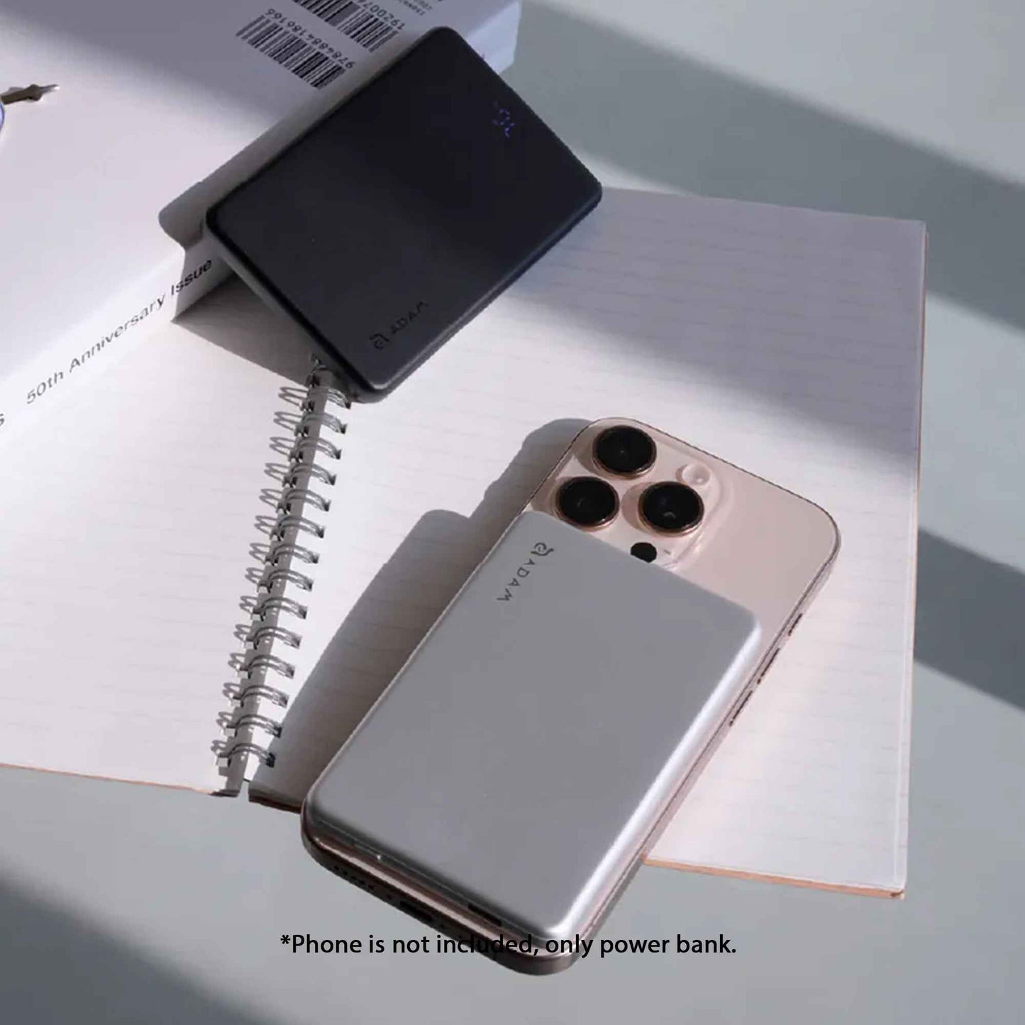 ADAM Elements VIONTA L5 / L10 Ultra Slim with Flight Mode Magnetic Power Bank 5000mAh / 10000mAh
