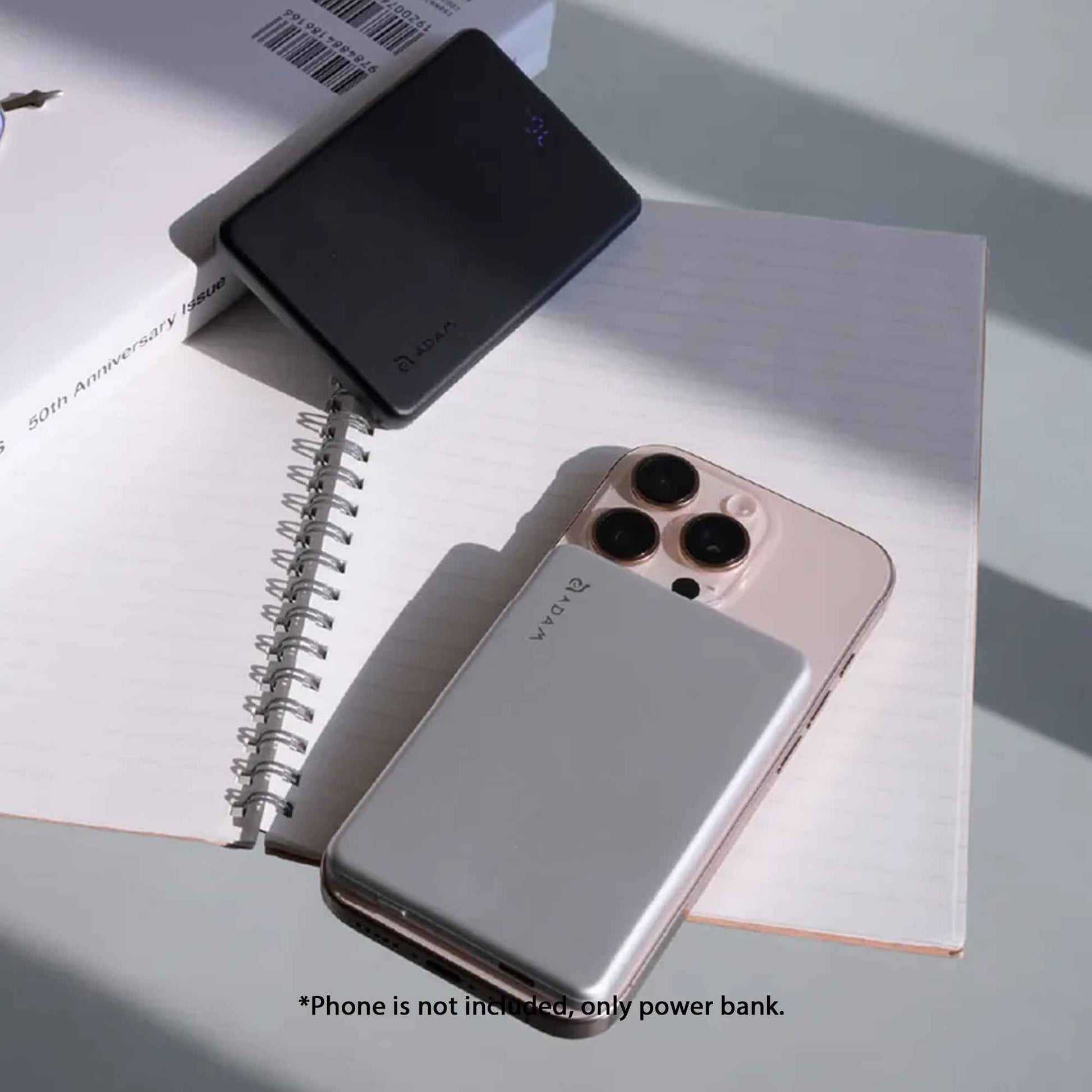 ADAM Elements VIONTA L5 / L10 Ultra Slim with Flight Mode Magnetic Power Bank 5000mAh / 10000mAh