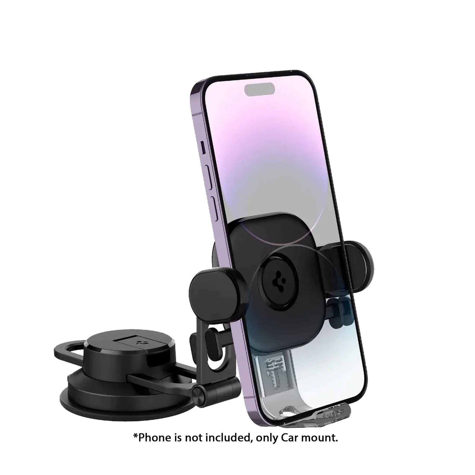 Spigen UTS35 OneTap Universal Car Mount for Dashboard and Windshield