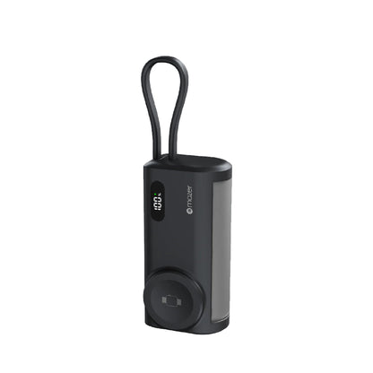 MAZER PowerCharge Pocket 2 CCC Certified Built-in Foldable USB-C Port, USB-C Cable & Apple Watch Charger 5000mAh