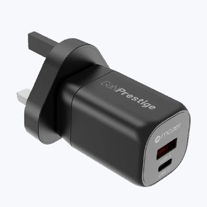 MAZER GaNPrestige 35W Fast Charging Travel Wall Charger ( 2 Ports ) USB-C / USB-A