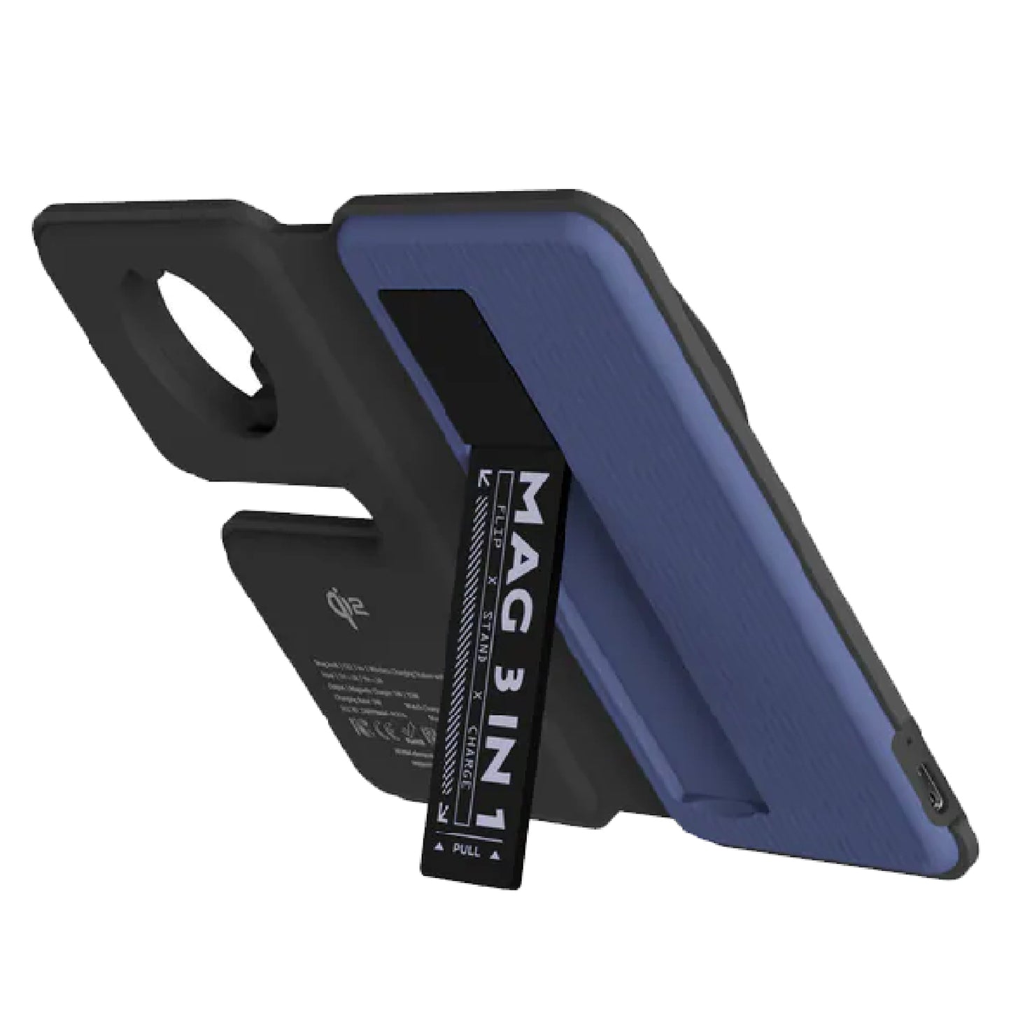 ADAM Elements Mag Book Qi2 3-in-1 Wireless Charging Station with Stand