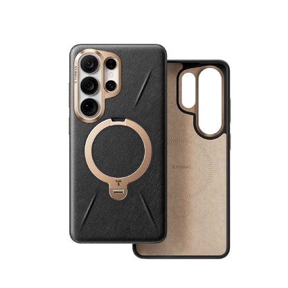 TORRAS Ostand Q3 VegSkin Magnetic Case for Samsung Galaxy S26 Ultra with 360° Pivot Stand