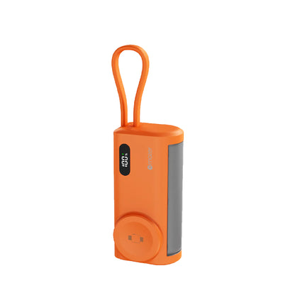 MAZER PowerCharge Pocket 2 CCC Certified Built-in Foldable USB-C Port, USB-C Cable & Apple Watch Charger 5000mAh