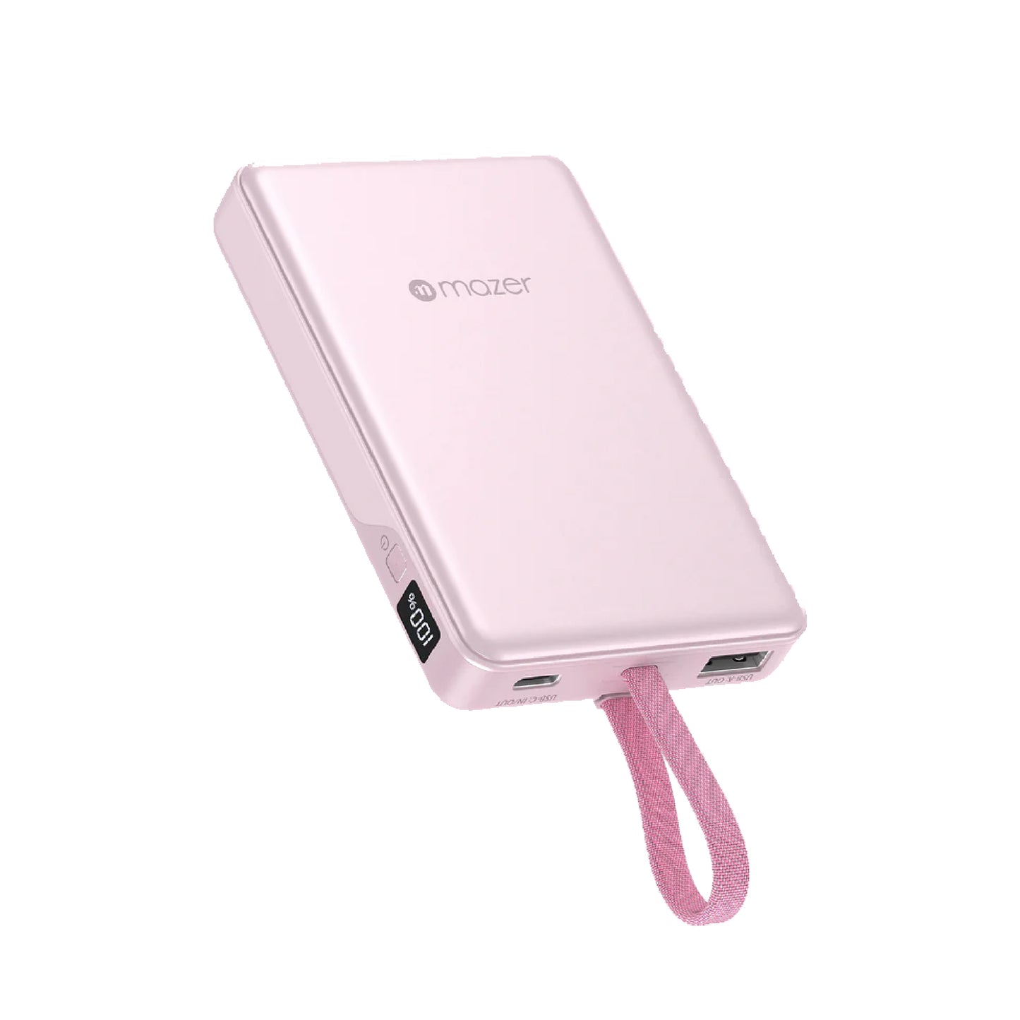 Mazer Power Charge Link  CCC Certified PD35W 10000 mAh Power Bank with built-in USB-C Cable
