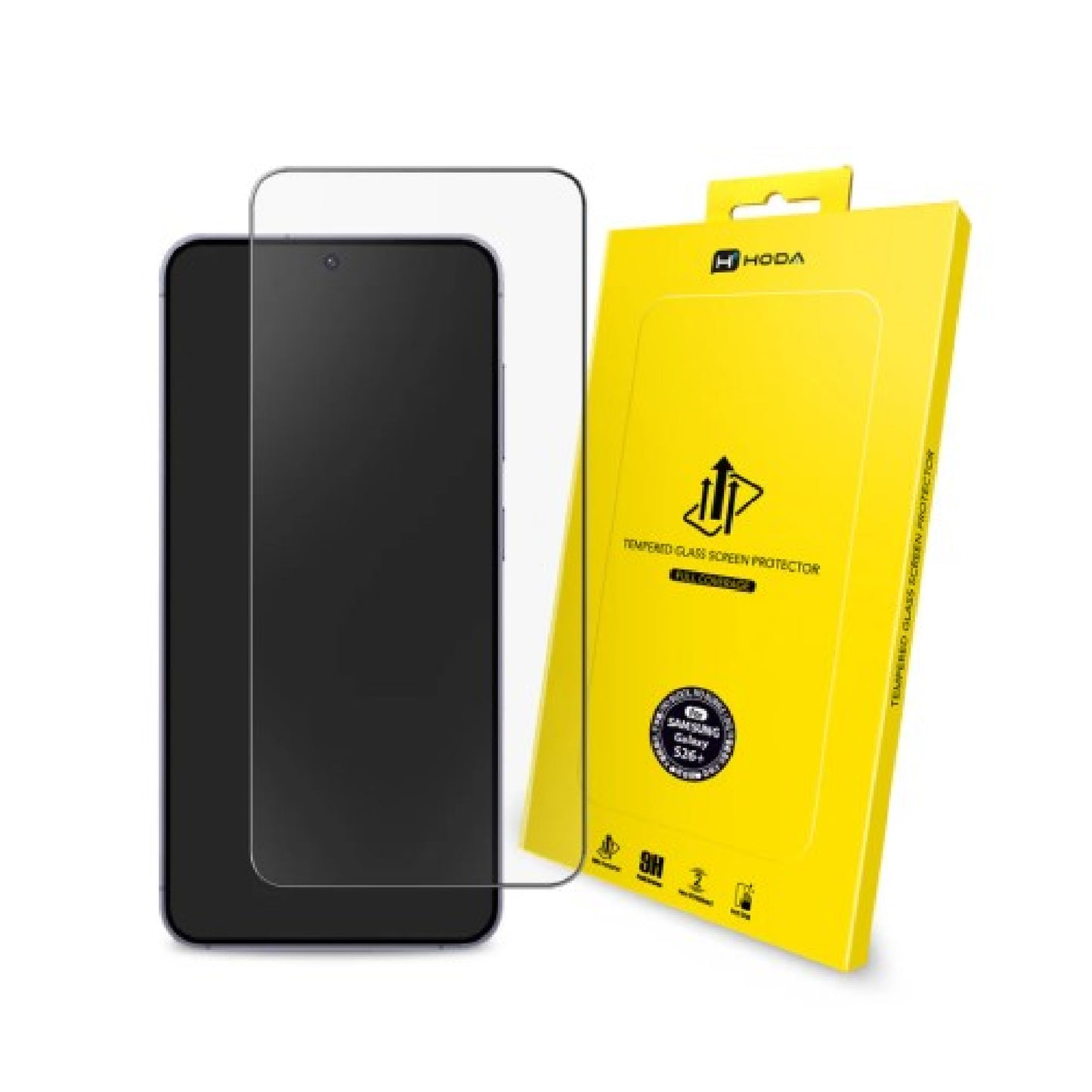 Hoda 2.5D Full Coverage Tempered Glass Screen Protector for Samsung Galaxy S26 Series / S25 Series / S24 Series