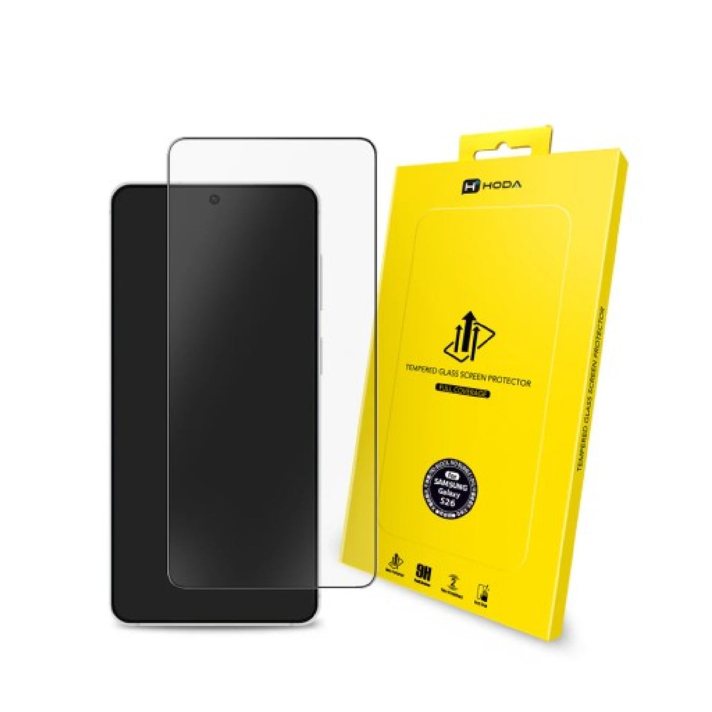 Hoda 2.5D Full Coverage Tempered Glass Screen Protector for Samsung Galaxy S26 Series / S25 Series / S24 Series