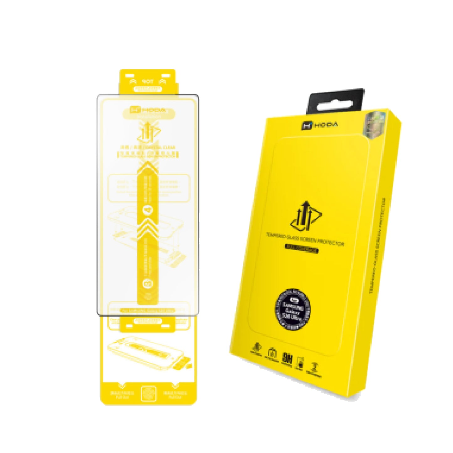 Hoda 2.5D Full Coverage Tempered Glass Screen Protector for Samsung Galaxy S26 Series / S25 Series / S24 Series