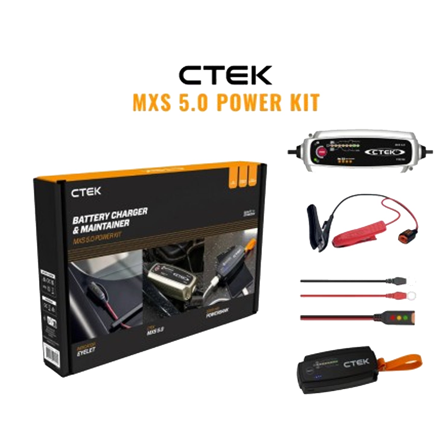 CTEK - MXS 5.0 Smart Battery Charger with 5 Years Warranty.