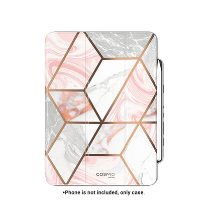 i-Blason Cosmo Case for iPad Air 11" / Air 13" ( 2024 ) M2 With Build In Built-in screen protector and Apple Pencil Holder - Marble - Forexengineer -Malaysia