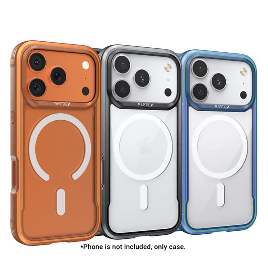RAPTIC Shield Classic Magsafe Case for iPhone 17 Pro Max / 17 Pro - 13ft Military Grade Drop Protection