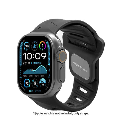 AULUMU A02 Offbeat Sport Ban for Apple Watch 49mm / 46mm / 45mm / 44mm - FKM Rubber Ban