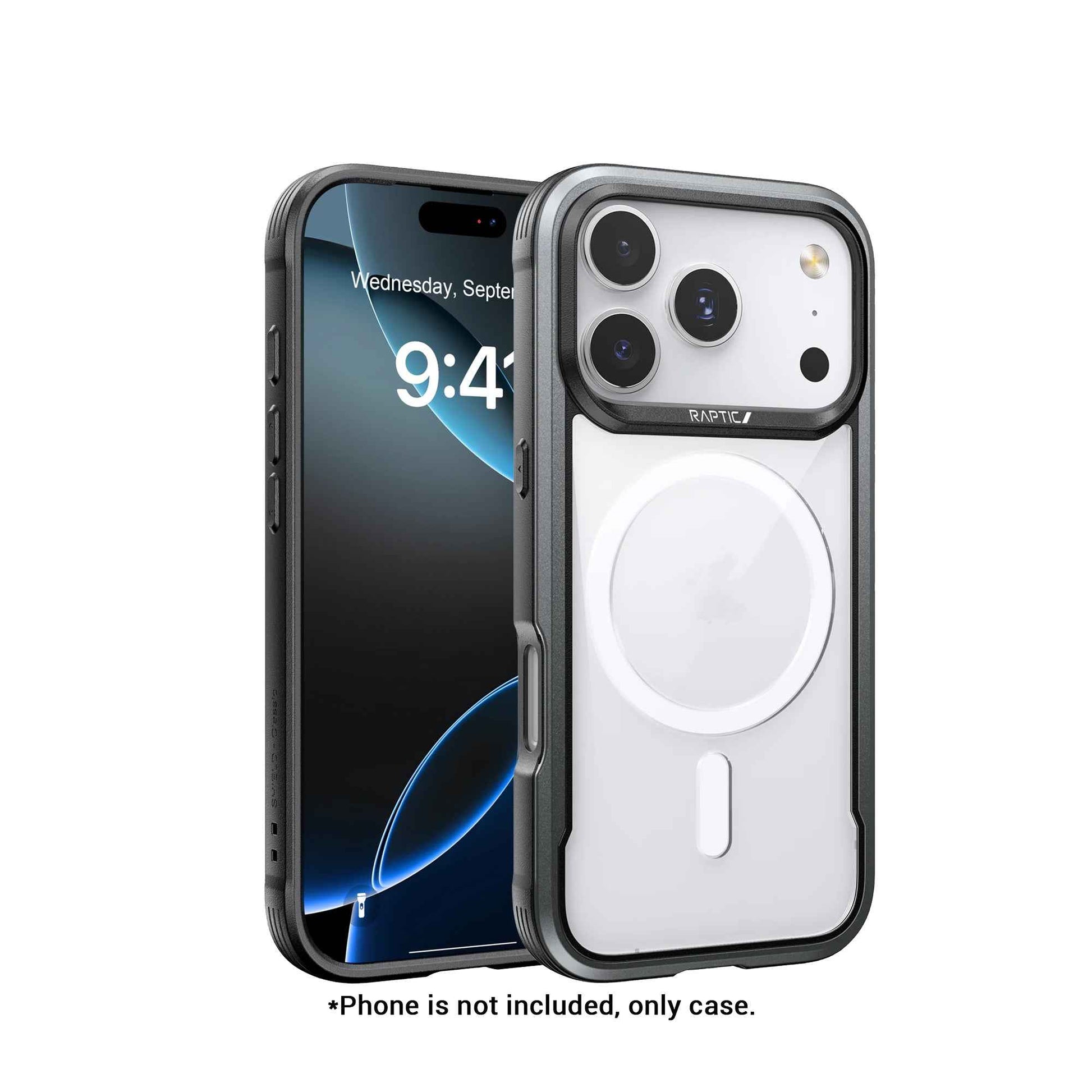 RAPTIC Shield Classic Magsafe Case for iPhone 17 Pro Max / 17 Pro - 13ft Military Grade Drop Protection