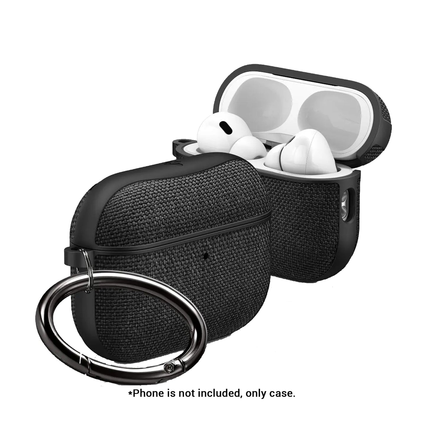 Spigen Urban Fit for AirPods Pro 3 - Premium Knit Fabric with Metal Carabiner Included