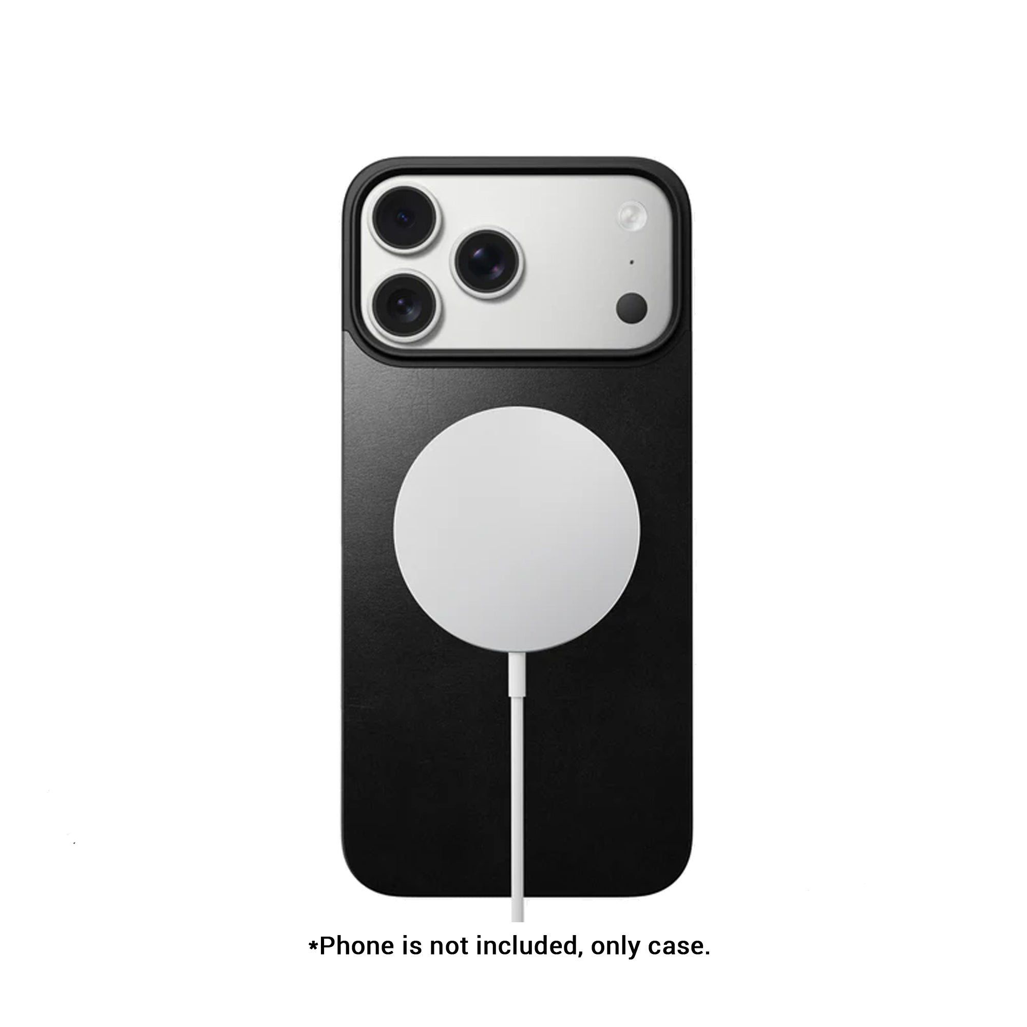 Nomad Magnetic Leather Back Horween Leather for iPhone 17 Pro Max