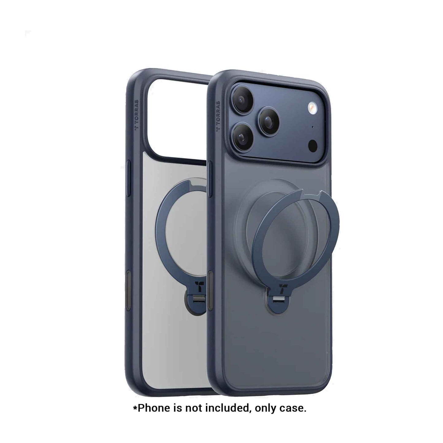 TORRAS Ostand Q3 Spin Series Case for iPhone 17 Series - Magnetic Case with Foldable Stand
