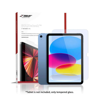 ZEELOT SOLIDsleek 2.5D Privacy , Clear , Anti-Glare Tempered Glass for iPad A16 11th Gen ( 2025 ) / iPad 10.9” 10th Gen ( 2022 ) Screen Protector