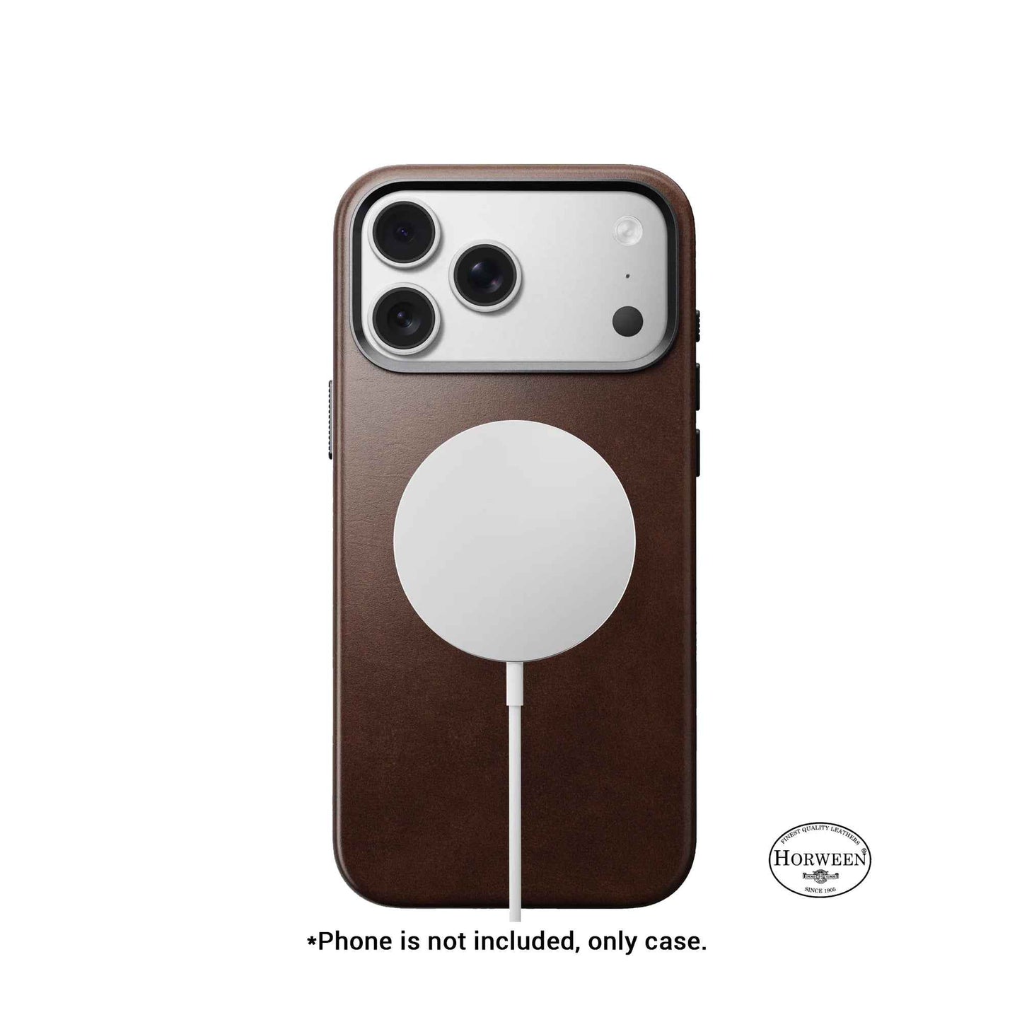 NOMAD Traditional Horween Leather Case for iPhone 17 Series - with Camera Control Button and Magsafe Compatible