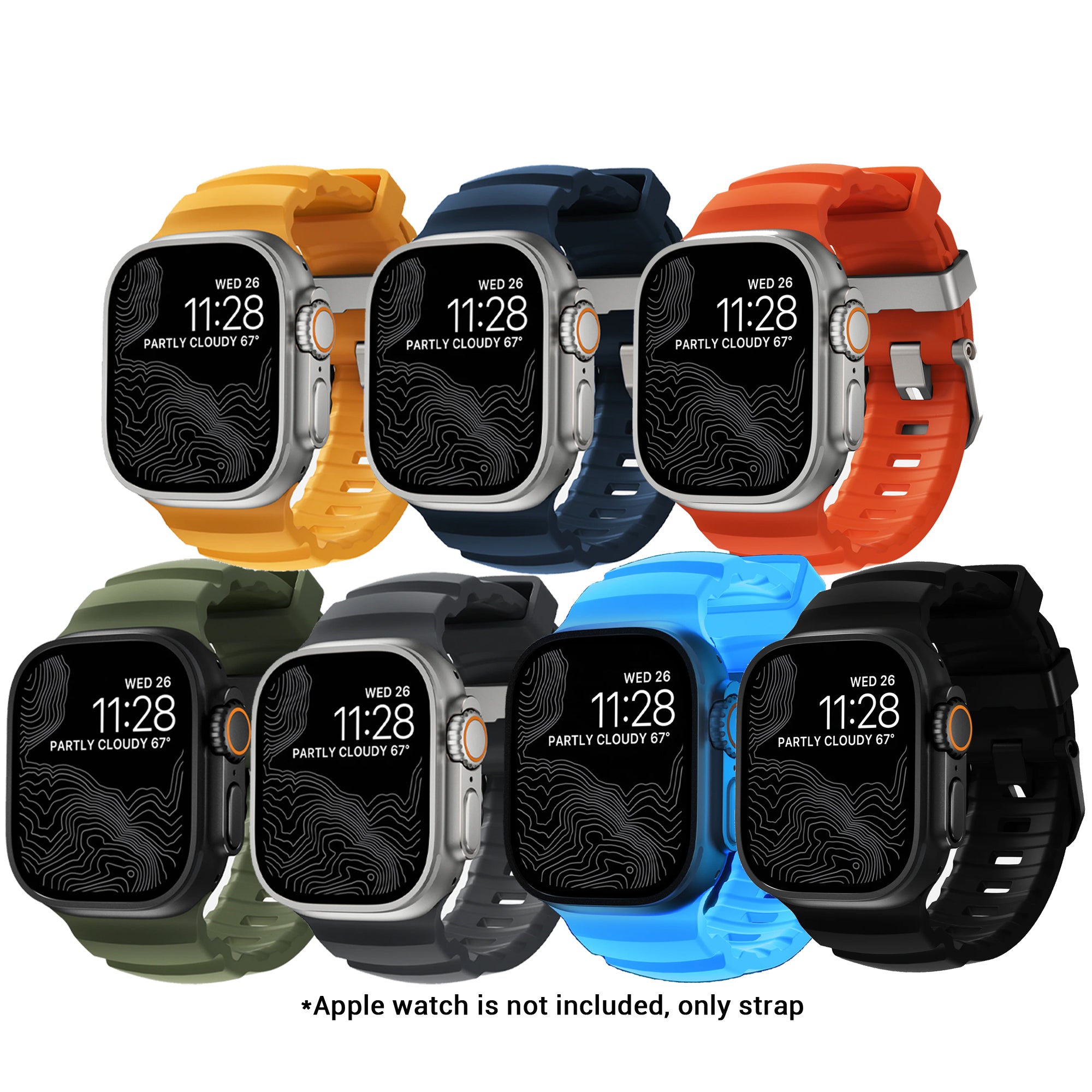 NOMAD ROCKY POINT BAND 49/45/44mm ノマド 限定 Armband für Apple Watch 49⁄46