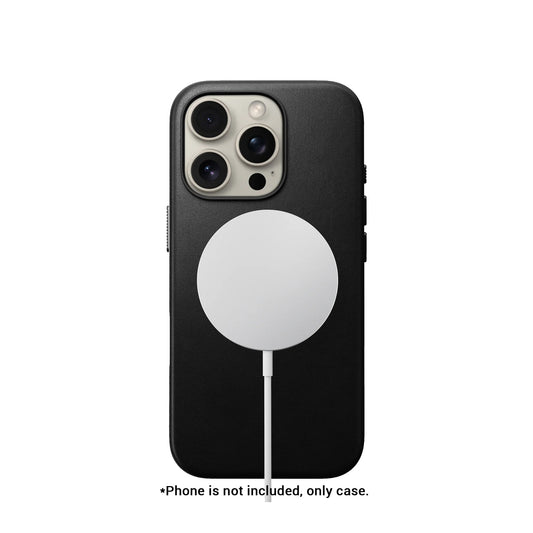 [ 16 Pro Max / 16 Pro ] NOMAD Traditional Horween Leather Case - Black