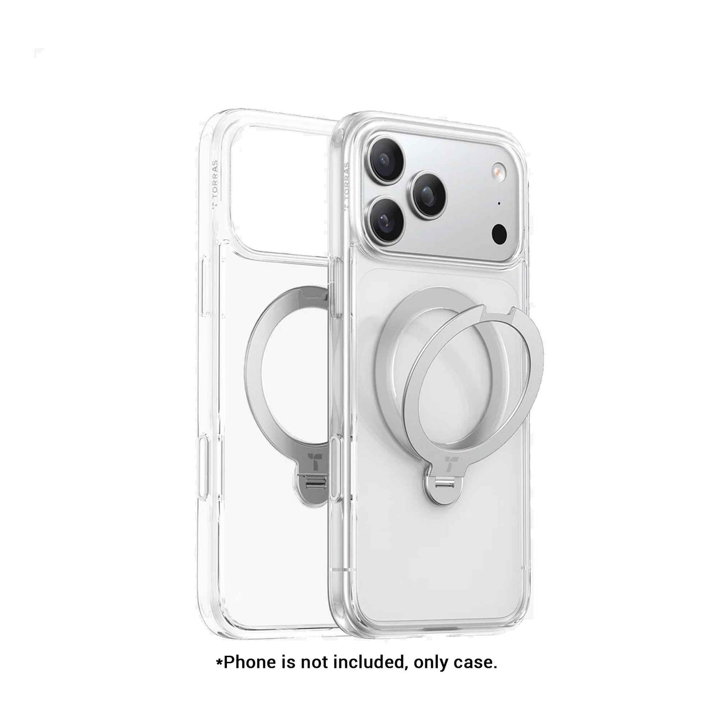 TORRAS Ostand Q3 Spin Series Case for iPhone 17 Series - Magnetic Case with Foldable Stand
