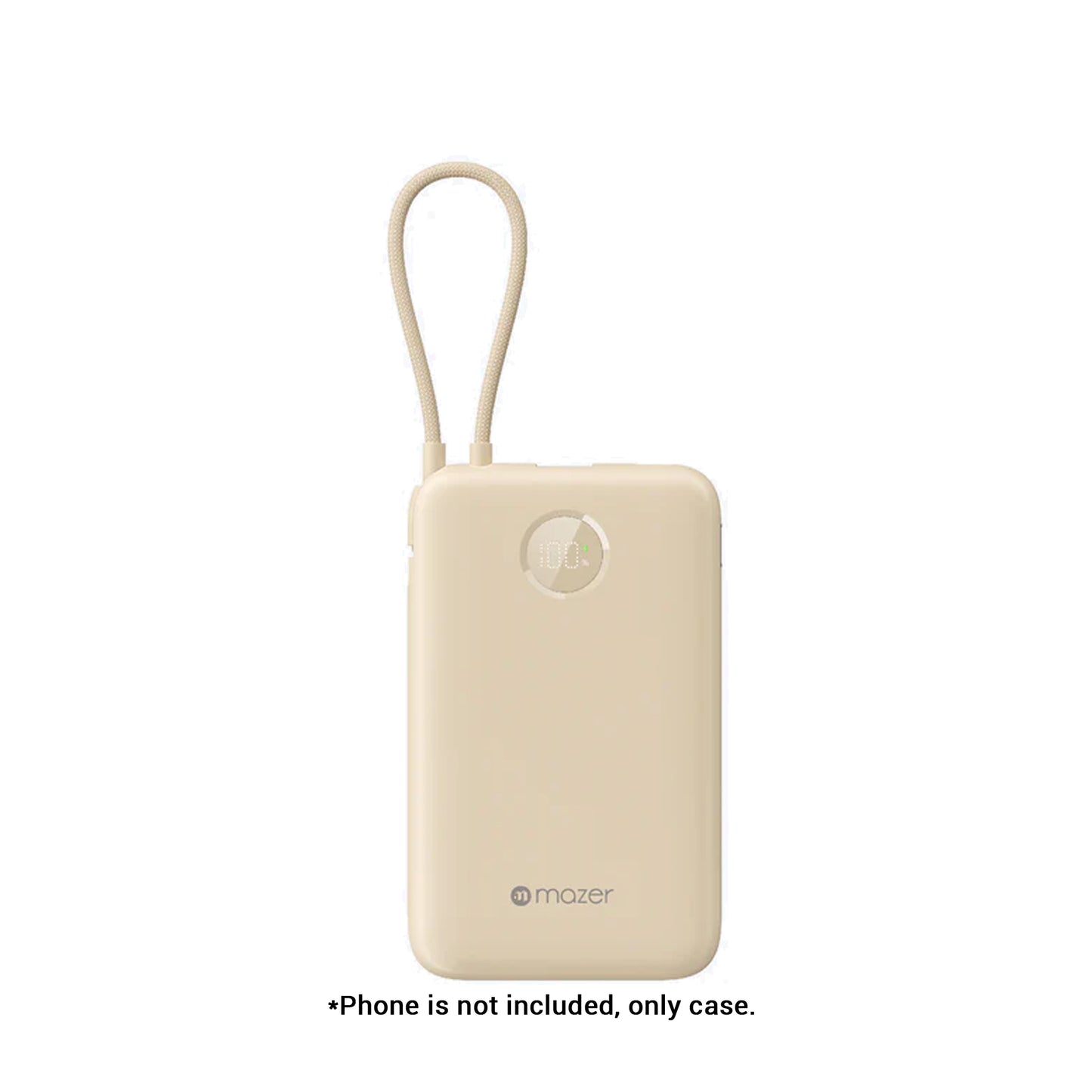 Mazer PowerCharge Link 10V2 10,000mAh PD20W (Built-in USB C Cable) Power Bank