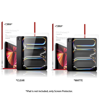 [ONLINE EXCLUSIVE] ZEELOT SOLIDsleek 2.5D Tempered Glass  Screen Protector for iPad Pro 11" / iPad Pro 13" / iPad Air 11" / iPad Air 13" - Forexengineer -Malaysia- 4891011521174-4891011521112-4891011521228-4891011521181-4891011521129-4891011521235