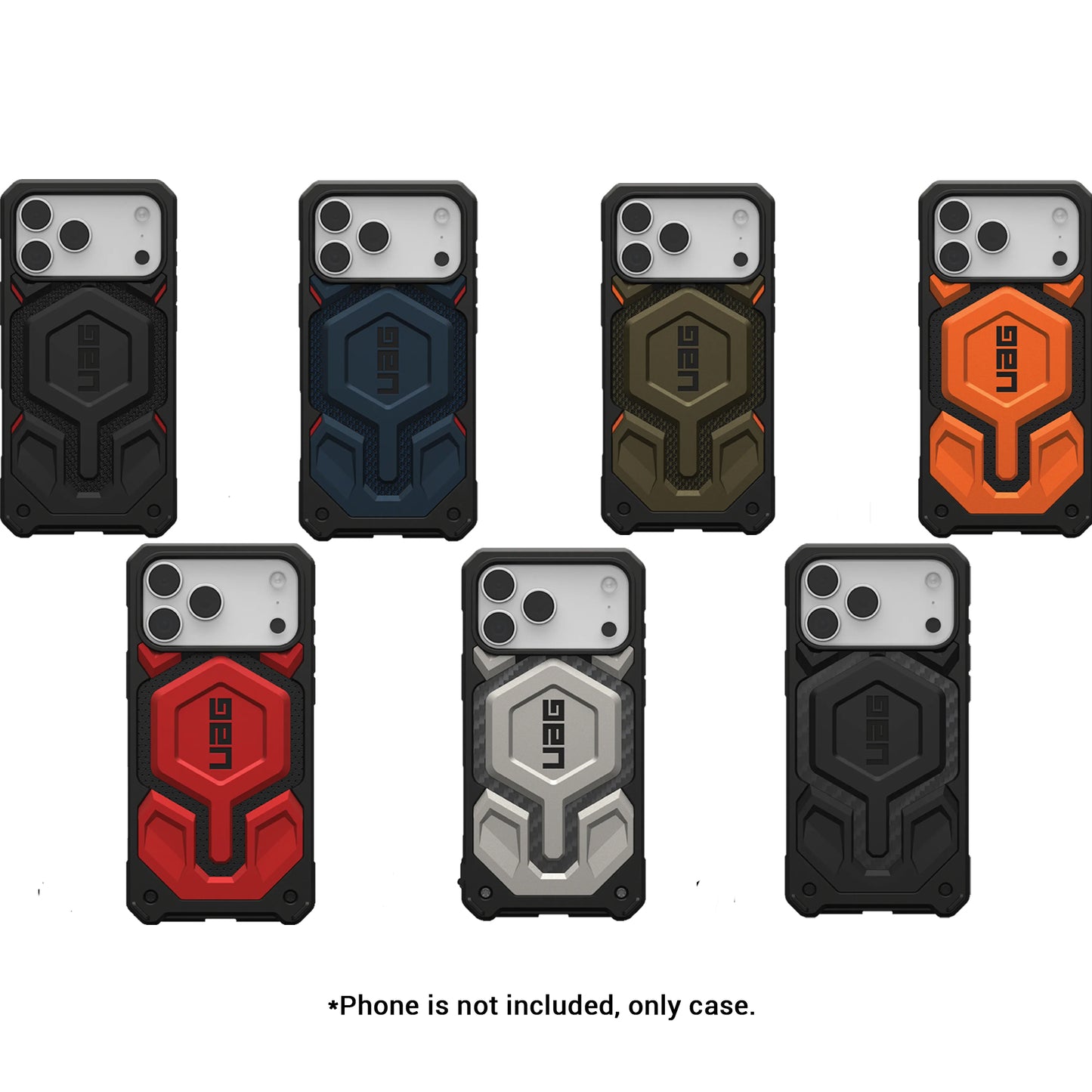 UAG Monarch Pro Case for iPhone 17 Series - 5X Military Drop-Test Standards with Magnetic Case