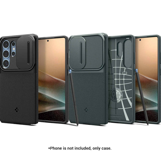 Spigen Optik Armor for Samsung Galaxy S25 Ultra - Case with Camera Protection