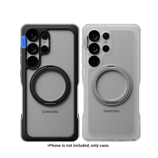 PLES Arche Mag Ring Stand for Samsung Galaxy S25 Series - Magnetic Charge Compatible with Stand