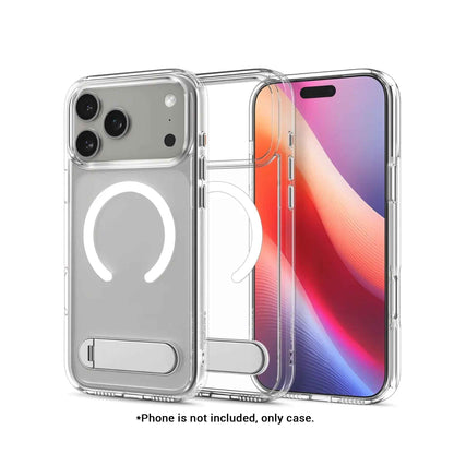 Spigen Ultra Hybrid S MagFit for iPhone 17 Pro Max - Magnetic Case with Kickstand