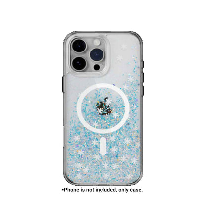SwitchEasy Starfield M 3D Glitter Resin MagSafe Case for iPhone 16 Series - 10 Feet Drop Protection